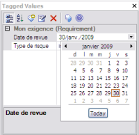 tagged value date