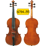 This violin is perfect for novice musicians.